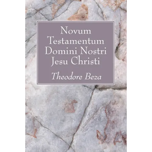 Novum Testamentum Domini Nostri Jesu Christi - Paperback