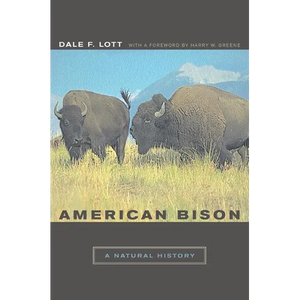 American Bison: A Natural History - Paperback