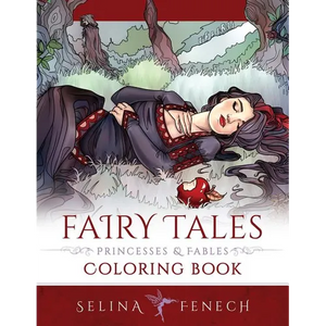 Fairy Tales, Princesses, and Fables Coloring Book - Paperback