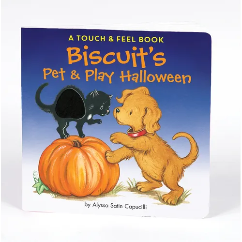 Biscuit's Pet & Play Halloween: A Halloween Touch & Feel Book for Kids - Board Book