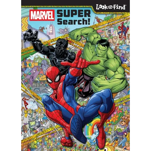 Marvel: Super Search! Look and Find - Hardcover