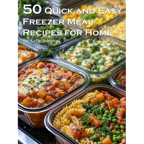 50 Quick and Easy Freezer Meal Recipes for Home - Paperback