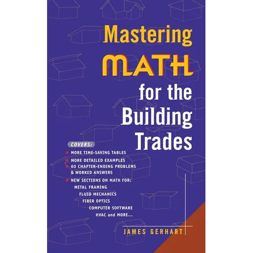 Mastering Math for the Building Trades - Paperback