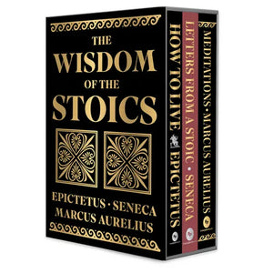 The Wisdom of the Stoics Boxed Set (Deluxe Hardbound Edition) - Hardcover