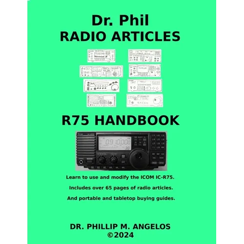 ICOM IC-R75 Handbook and Radio Articles - Paperback