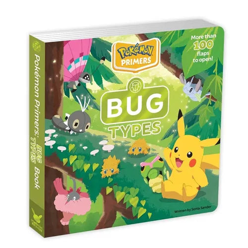Pokémon Primers: Bug Types Book - Board Book