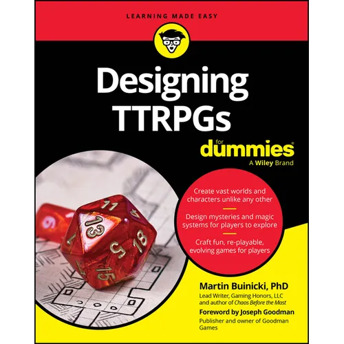 Designing Ttrpgs for Dummies - Paperback