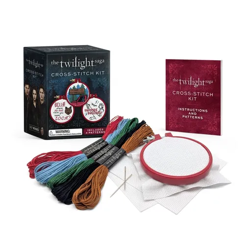 The Twilight Saga Cross-Stitch Kit: Includes 4 Patterns - Paperback
