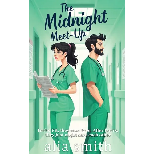 The Midnight Meet-Up: A grumpy x sunshine, forced proximity ER romance - Paperback