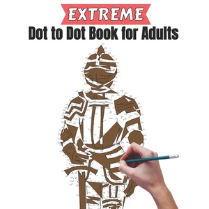 Extreme Dot to Dot Book for Adults: Creativity and Relieve Stress With Large Print Puzzle Book for Adults - Paperback