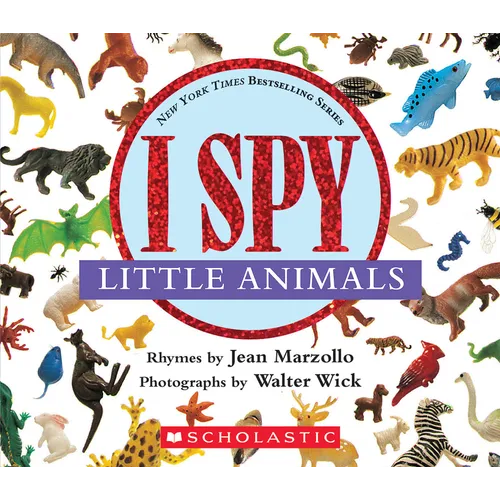 I Spy Little Animals: A Book of Picture Riddles - Board Book