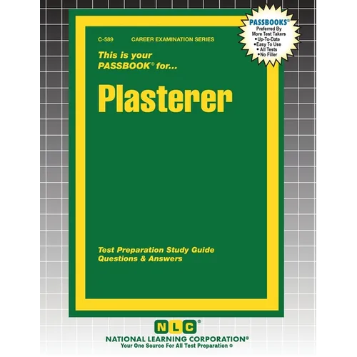 Plasterer - Paperback