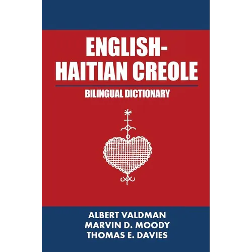 English-Haitian Creole Bilingual Dictionary - Paperback