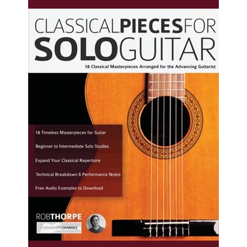 Classical Pieces for Solo Guitar - Paperback