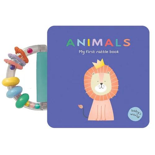 Animals: My First Rattle Book: Board Book with Rattle Handle - Board Book