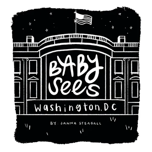 Baby Sees Washington, DC: A High-Contrast Board Book for Babies - Board Book