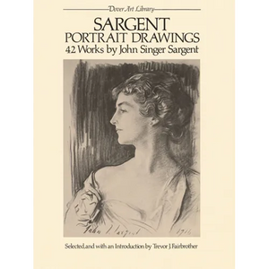 Sargent Portrait Drawings: 42 Works - Paperback