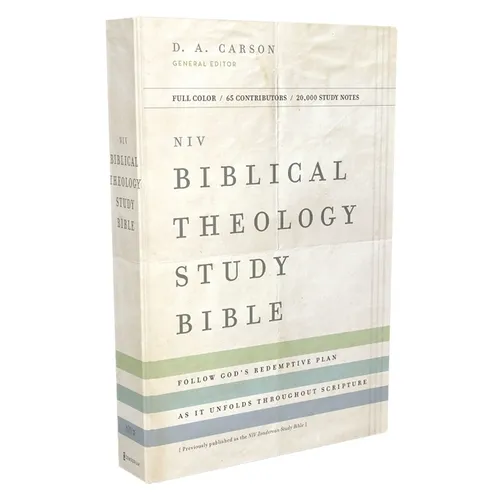NIV, Biblical Theology Study Bible, Hardcover, Comfort Print: Follow God's Redemptive Plan as It Unfolds Throughout Scripture - Hardcover