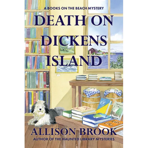 Death on Dickens Island: A Books on the Beach Mystery - Hardcover