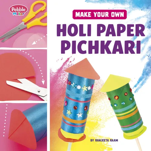 Make Your Own Holi Paper Pichkari - Library Binding