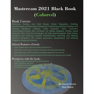 Mastercam 2021 Black Book (Colored) - Paperback