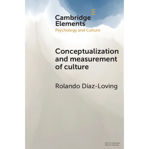Conceptualization and Measurement of Culture - Paperback