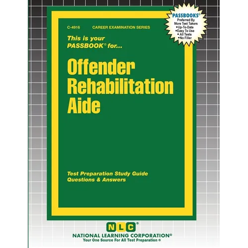 Offender Rehabilitation Aide - Paperback