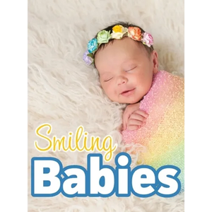Smiling Babies: A Picture Book With Easy-To-Read Text - Hardcover