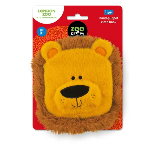 Hand-Puppet Cloth Book Lion - Paperback