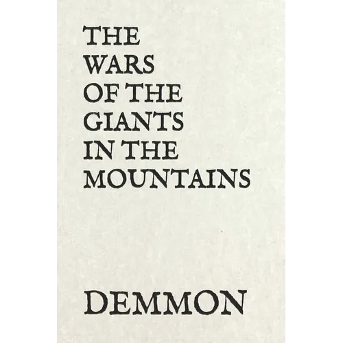 The Wars of the Giants in the Mountains - Paperback