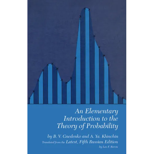 An Elementary Introduction to the Theory of Probability - Paperback