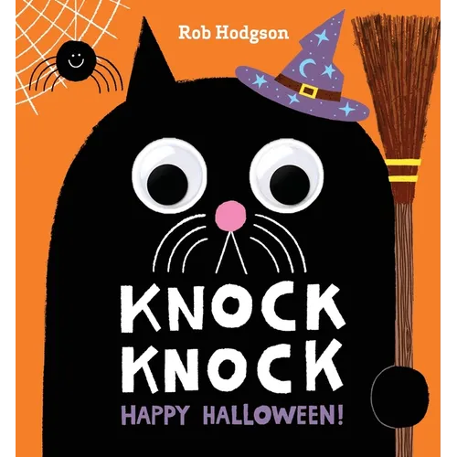 Knock Knock: Happy Halloween!: A Googly-Eyed Joke Book - Board Book