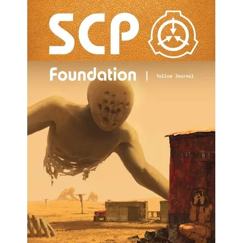 Scp Foundation Art Book Yellow Journal - Hardcover