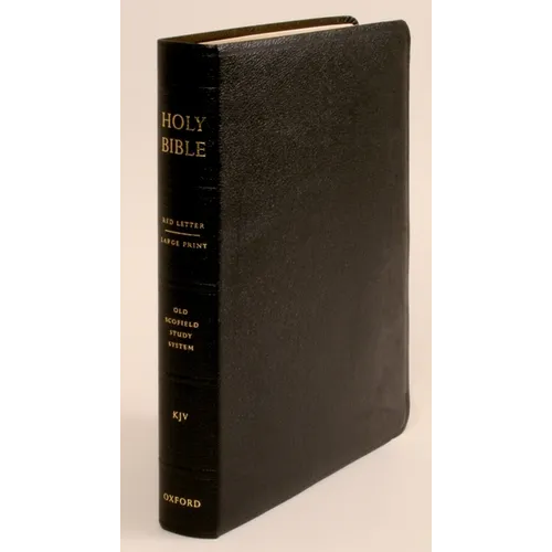 Old Scofield Study Bible-KJV-Large Print - Leather