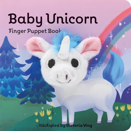 Baby Unicorn: Finger Puppet Book: (Unicorn Puppet Book, Unicorn Book for Babies, Tiny Finger Puppet Books) - Board Book