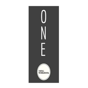 One Thing Workbook - Paperback