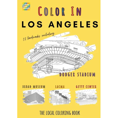 Los Angeles Coloring Book - Paperback