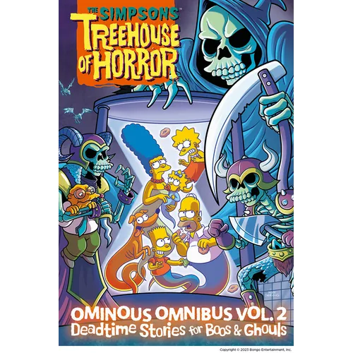 The Simpsons Treehouse of Horror Ominous Omnibus Vol. 2: Deadtime Stories for Boos & Ghouls - Hardcover