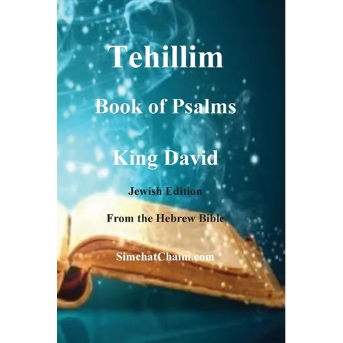 Tehillim - Book of Psalms - Hebrew Bible - Paperback