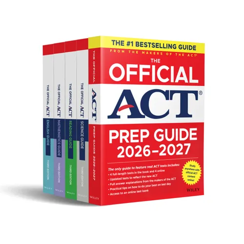 The Official ACT Prep and Subject Guides 2026-2027, Complete Set - Paperback