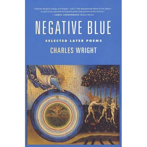 Negative Blue: Selected Later Poems - Paperback