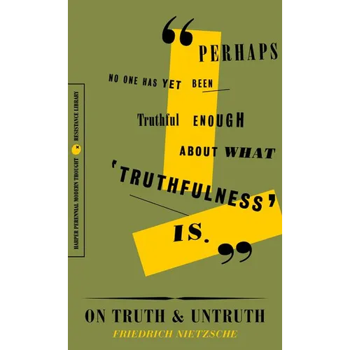 On Truth and Untruth: Selected Writings - Paperback