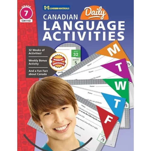 Canadian Grade 7 Daily Language Activities - Paperback