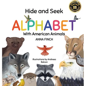 Hide and Seek Alphabet With American Animals - Hardcover