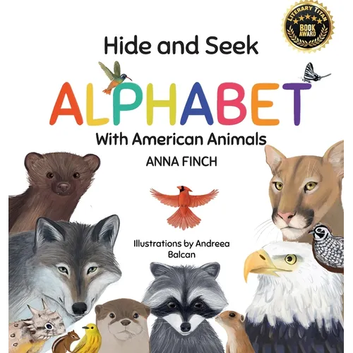 Hide and Seek Alphabet With American Animals - Hardcover