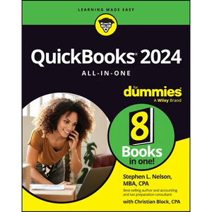 QuickBooks 2024 All-In-One for Dummies - Paperback