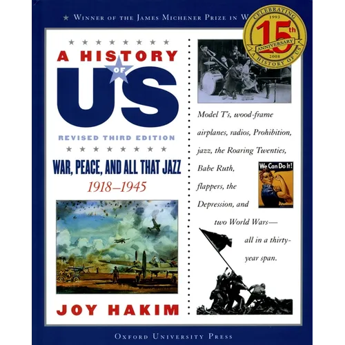 A History of Us: War, Peace, and All That Jazz: 1918-1945a History of Us Book Nine - Paperback