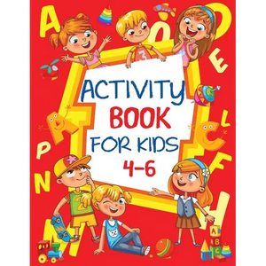 Activity Book for Kids 4-6 - Paperback