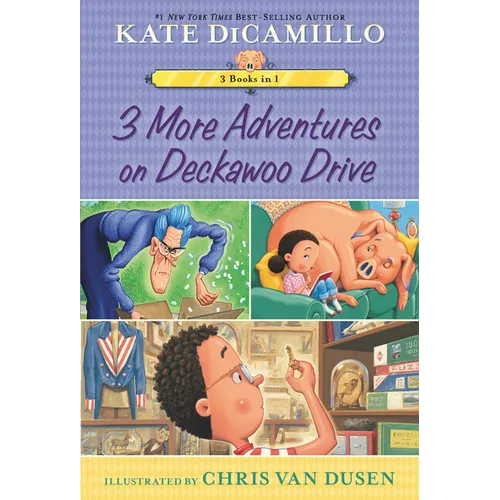3 More Adventures on Deckawoo Drive: 3 Books in 1: (Includes Eugenia Lincoln and the Unexpected Package, Stella Endicott and the Anything-Is-Possible - Paperback