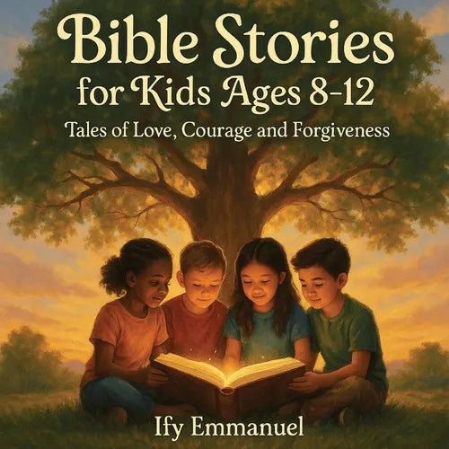 Bible Stories for Kids Ages 8-12 Tales of Love, Courage and Forgiveness: Lessons from God's Word for Little Hearts; Featuring the Creation of the worl - Paperback
